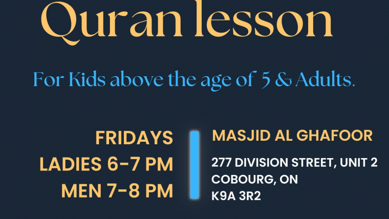 Quran lesson